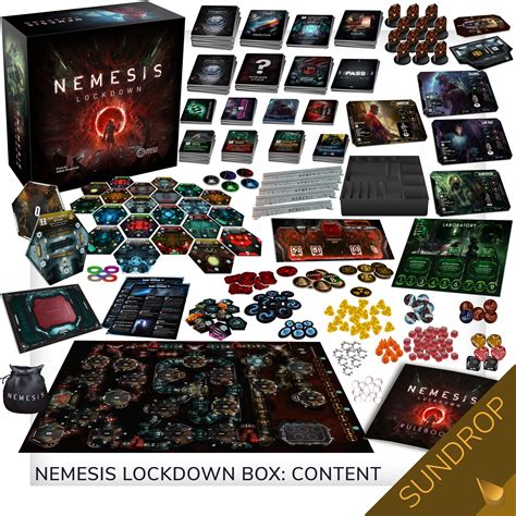 nemesis board game|Nemesis: Lockdown .